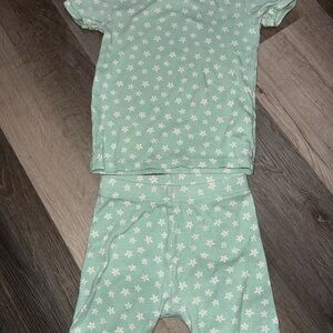 Old Navy Kids Star Pajama Set - Light Green
